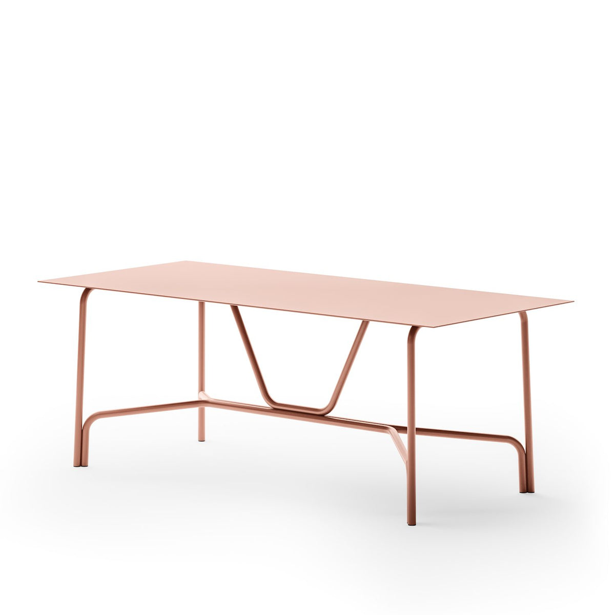 Salò Aluminum Rectangular Garden Table