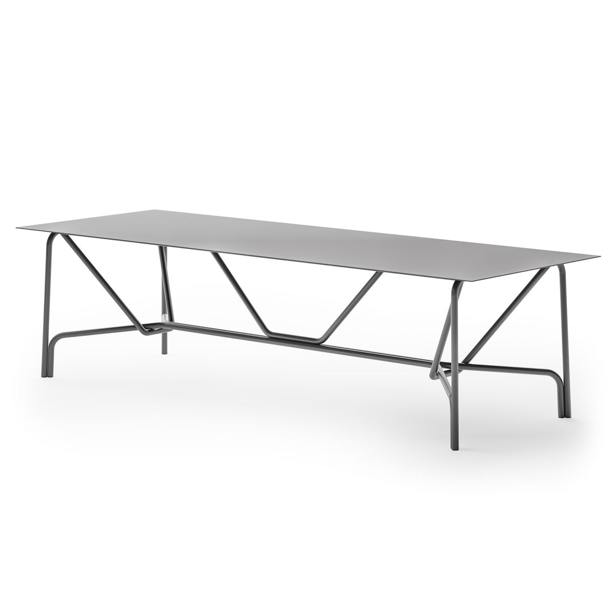 Salò Aluminum Rectangular Garden Table