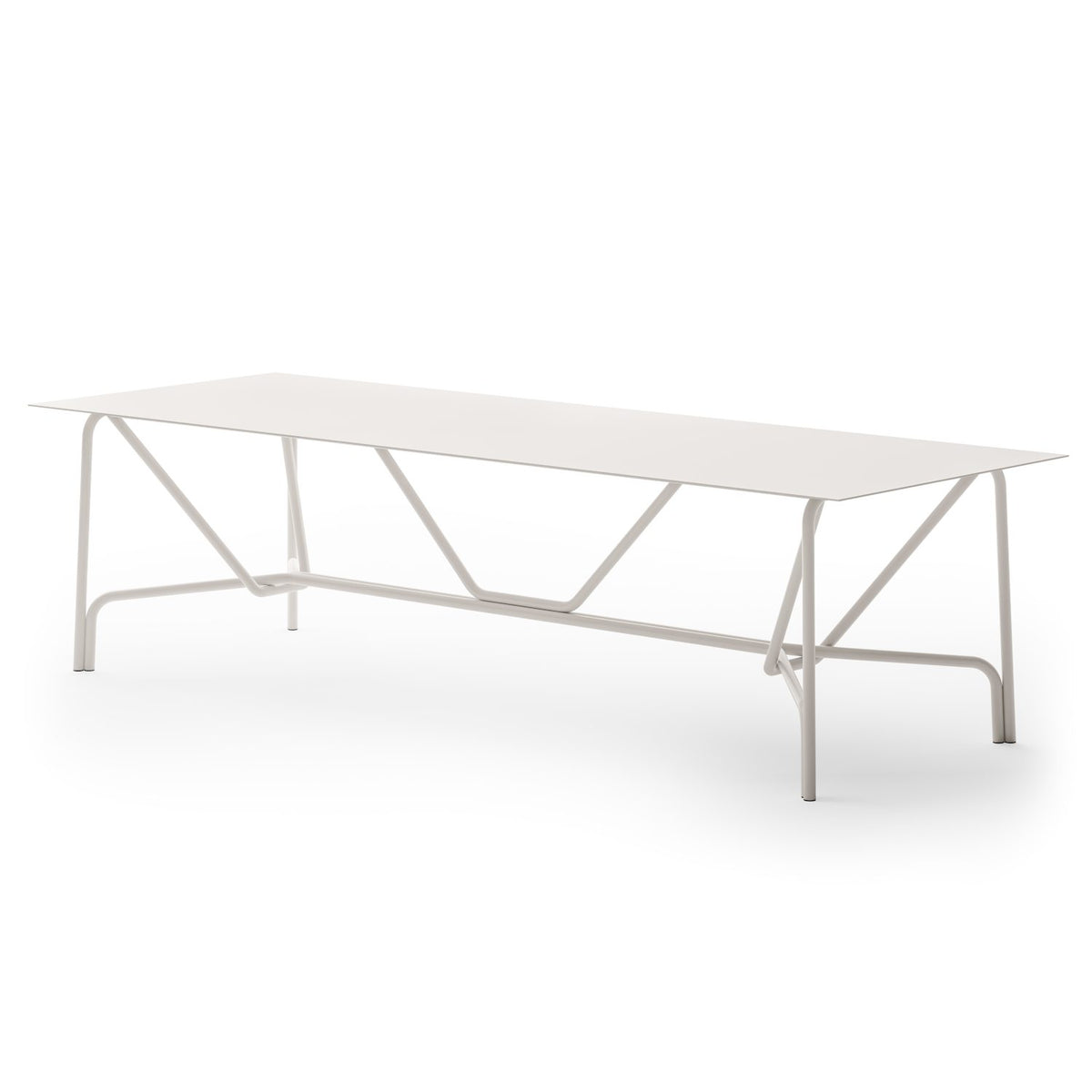 Salò Aluminum Rectangular Garden Table