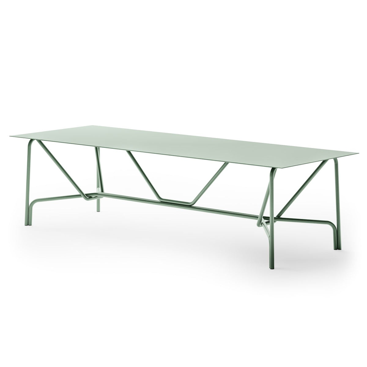 Salò Aluminum Rectangular Garden Table
