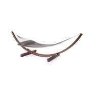 Amanda Hammock with Net in Grey Melange Polypropylene