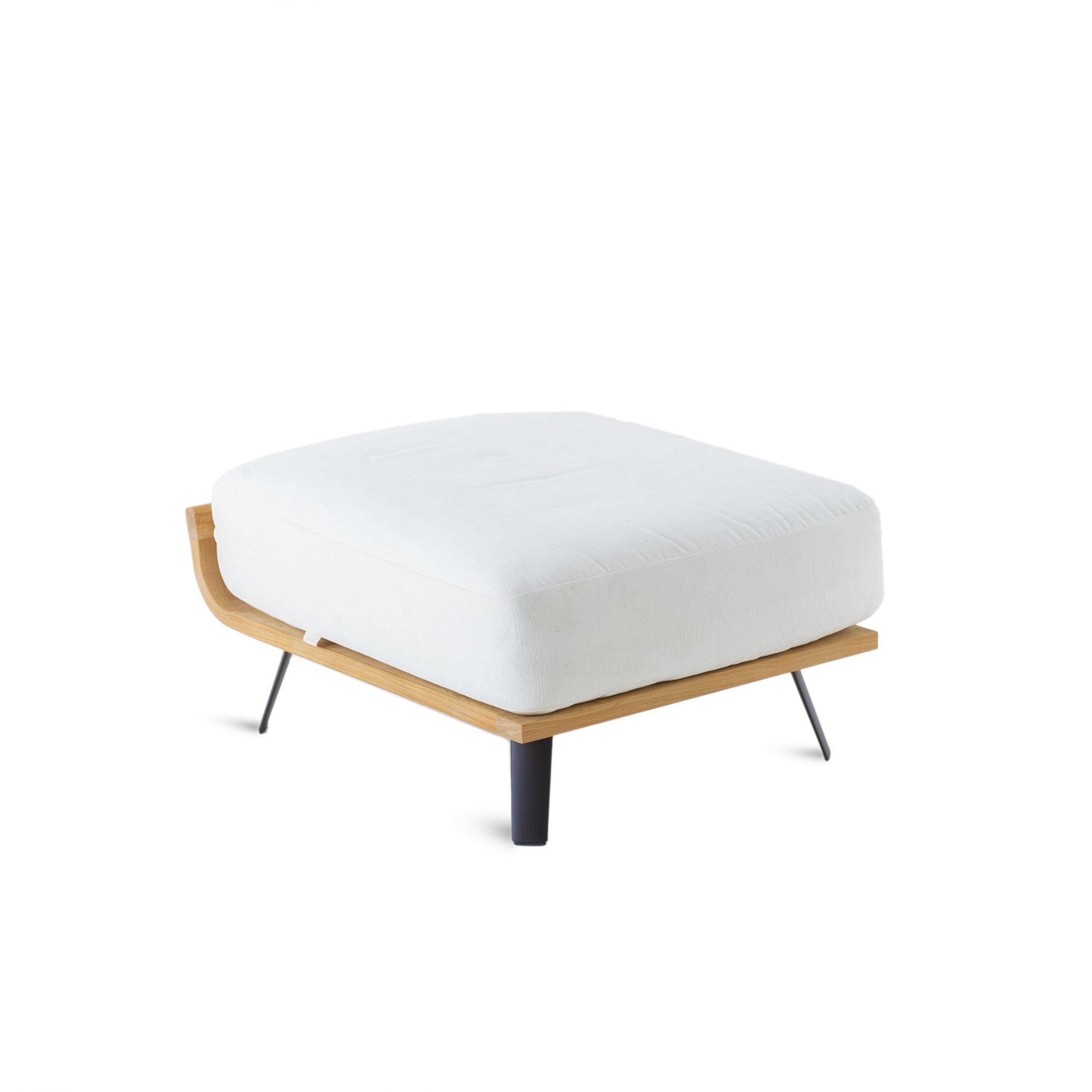 Welcome Pouf in teak