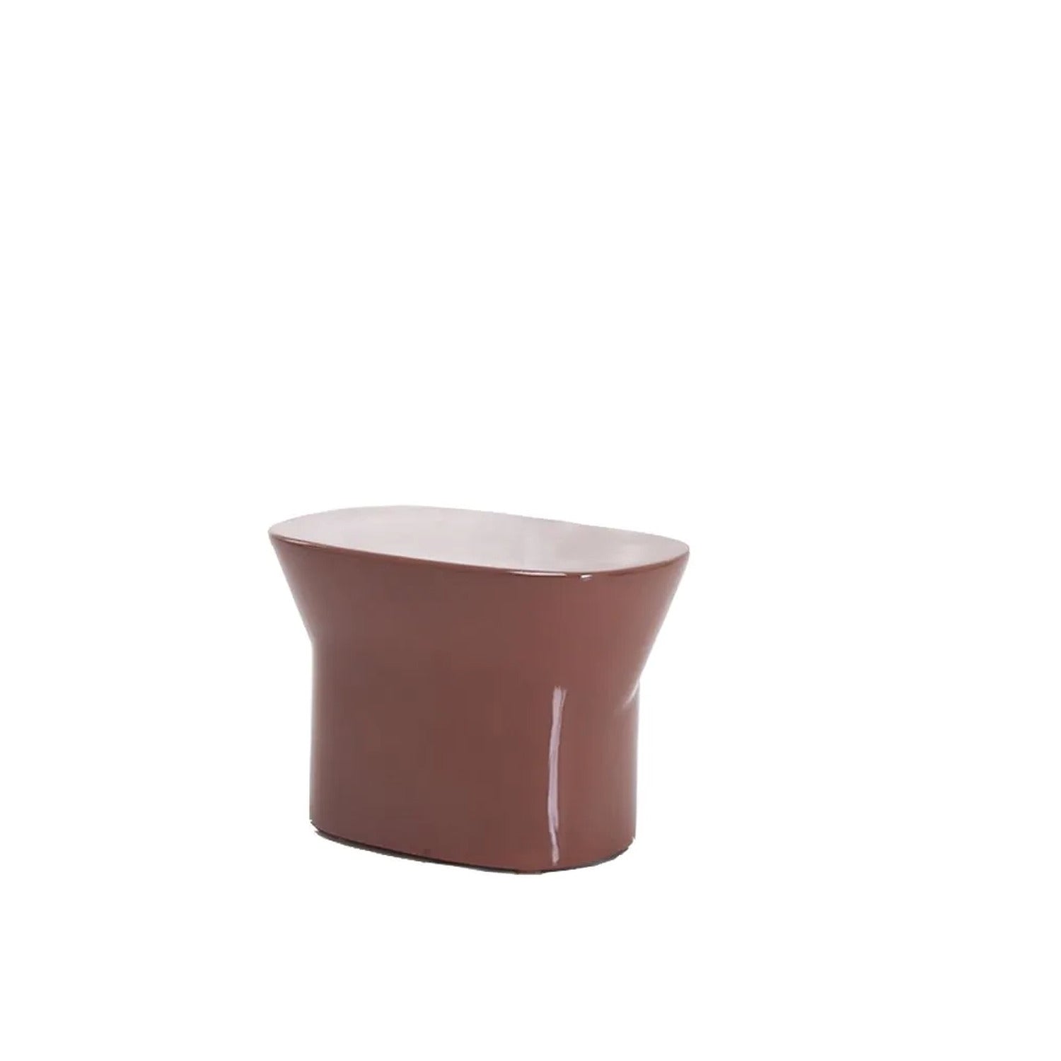Egadi Low Stool in Fiberstone