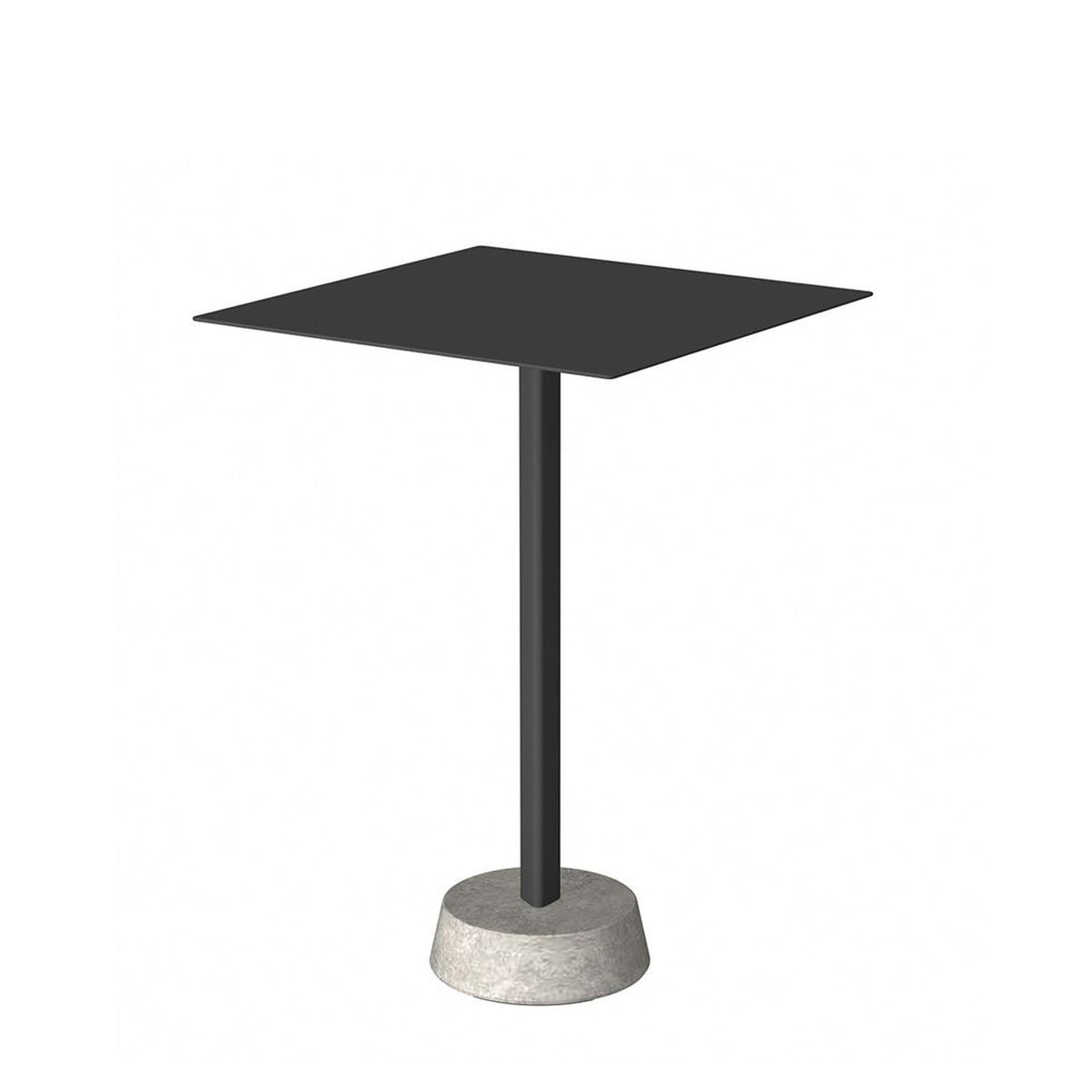 Pertre square table h. 110 cm