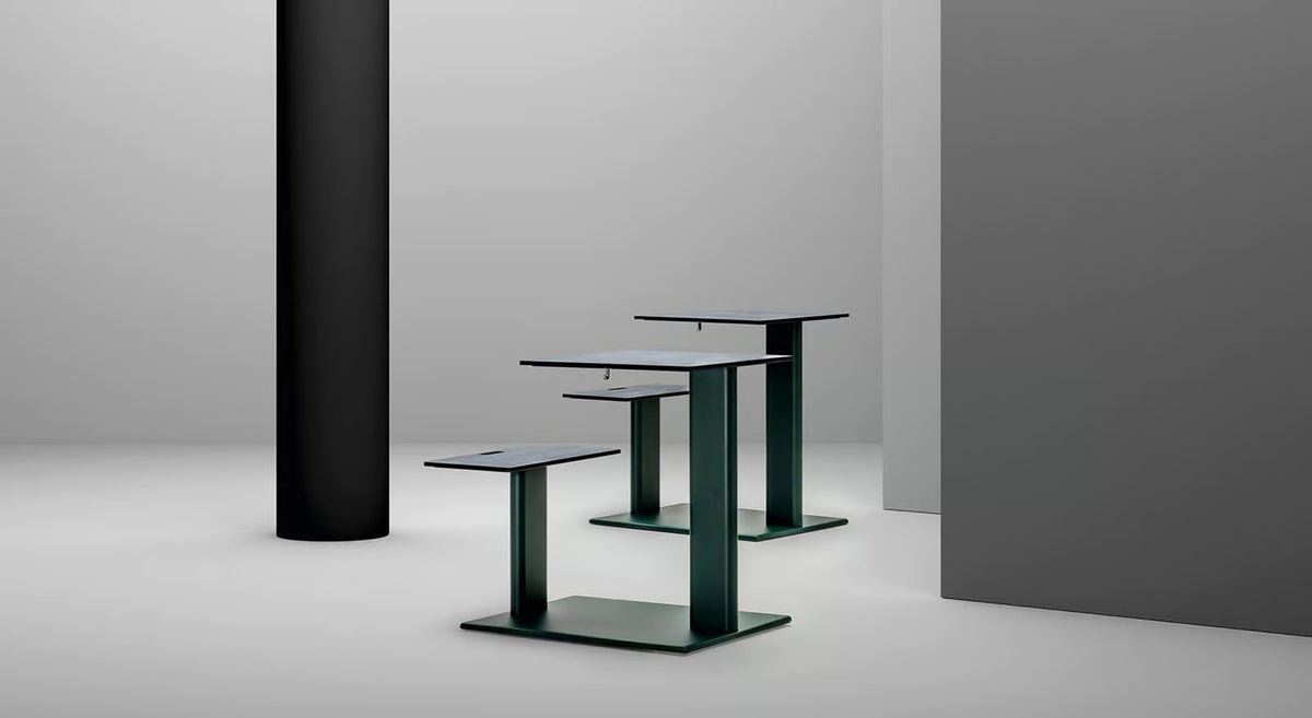 Plinto Sit & Eat Coffee Table and Seat