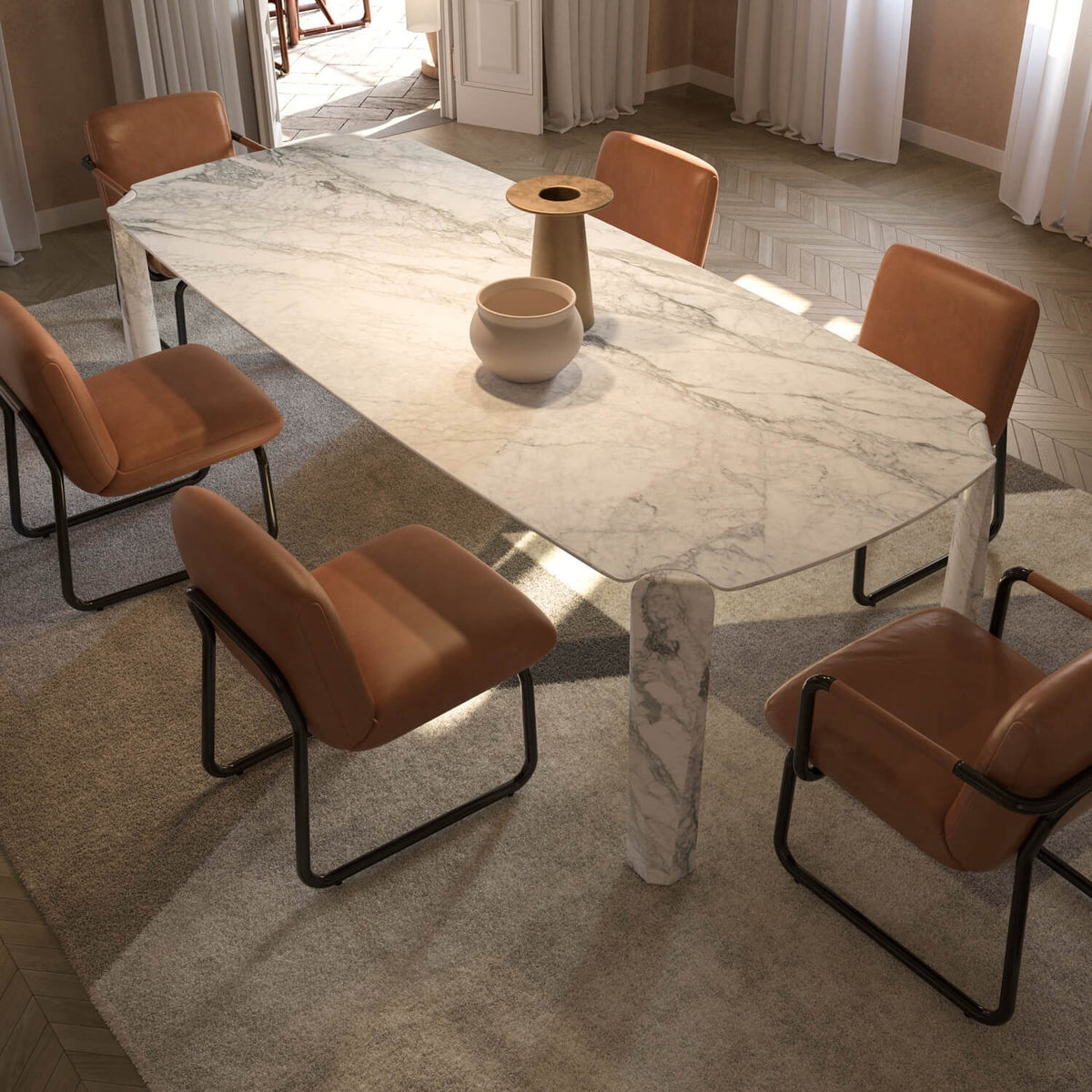 Victor Indoor Dining Table