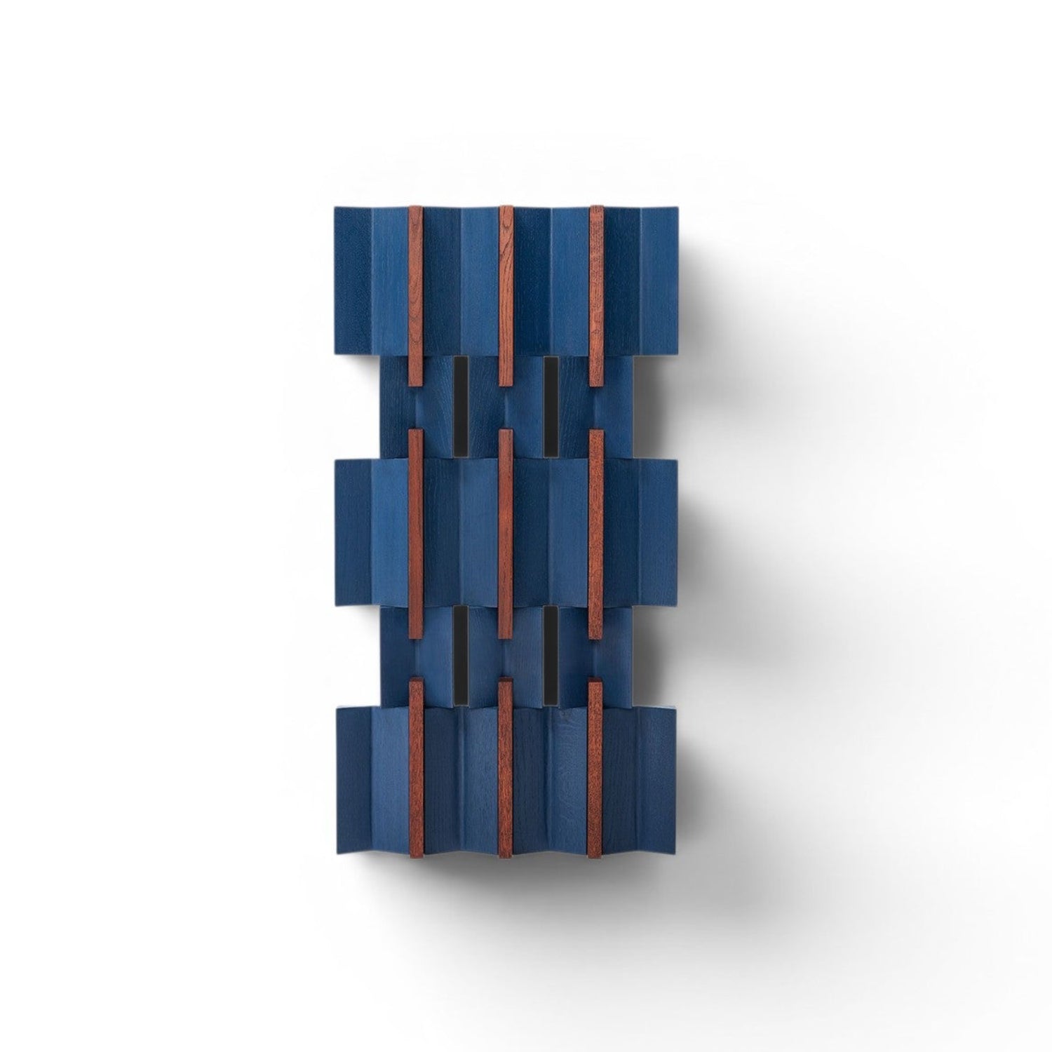 Wedged Wall Wood Rug