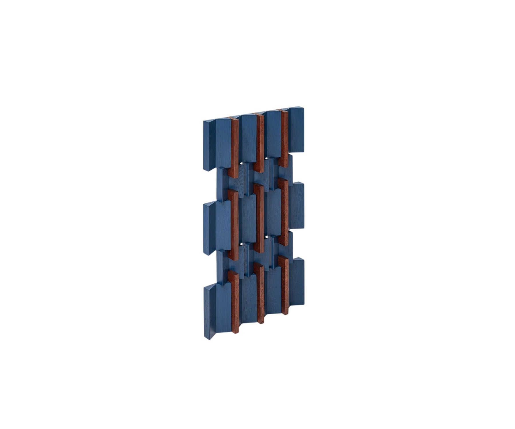 Wedged Wall Wood Rug