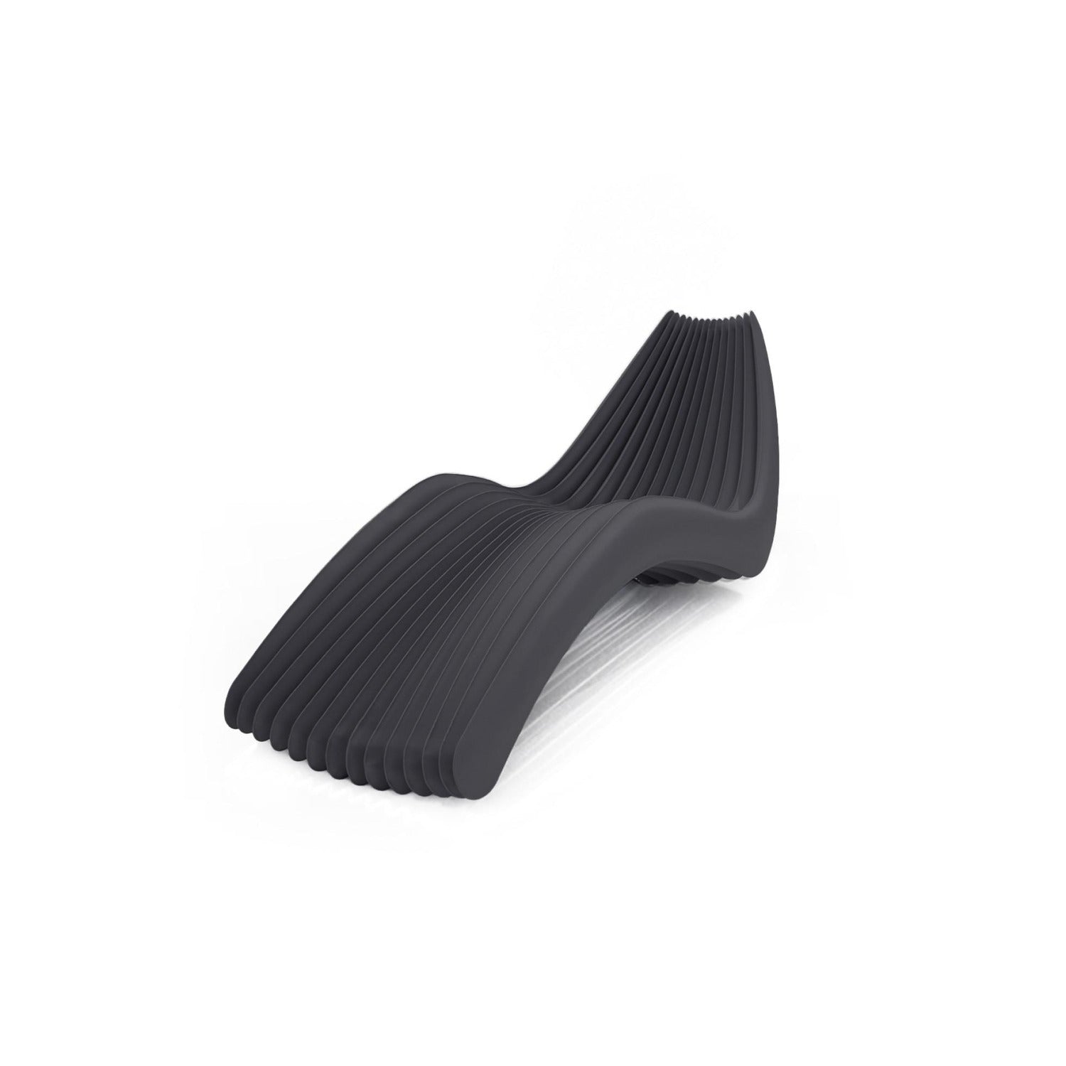 Steel In Rotation Chaise Long